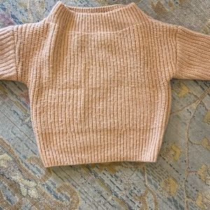 Long-Sleeve Pink Sweater